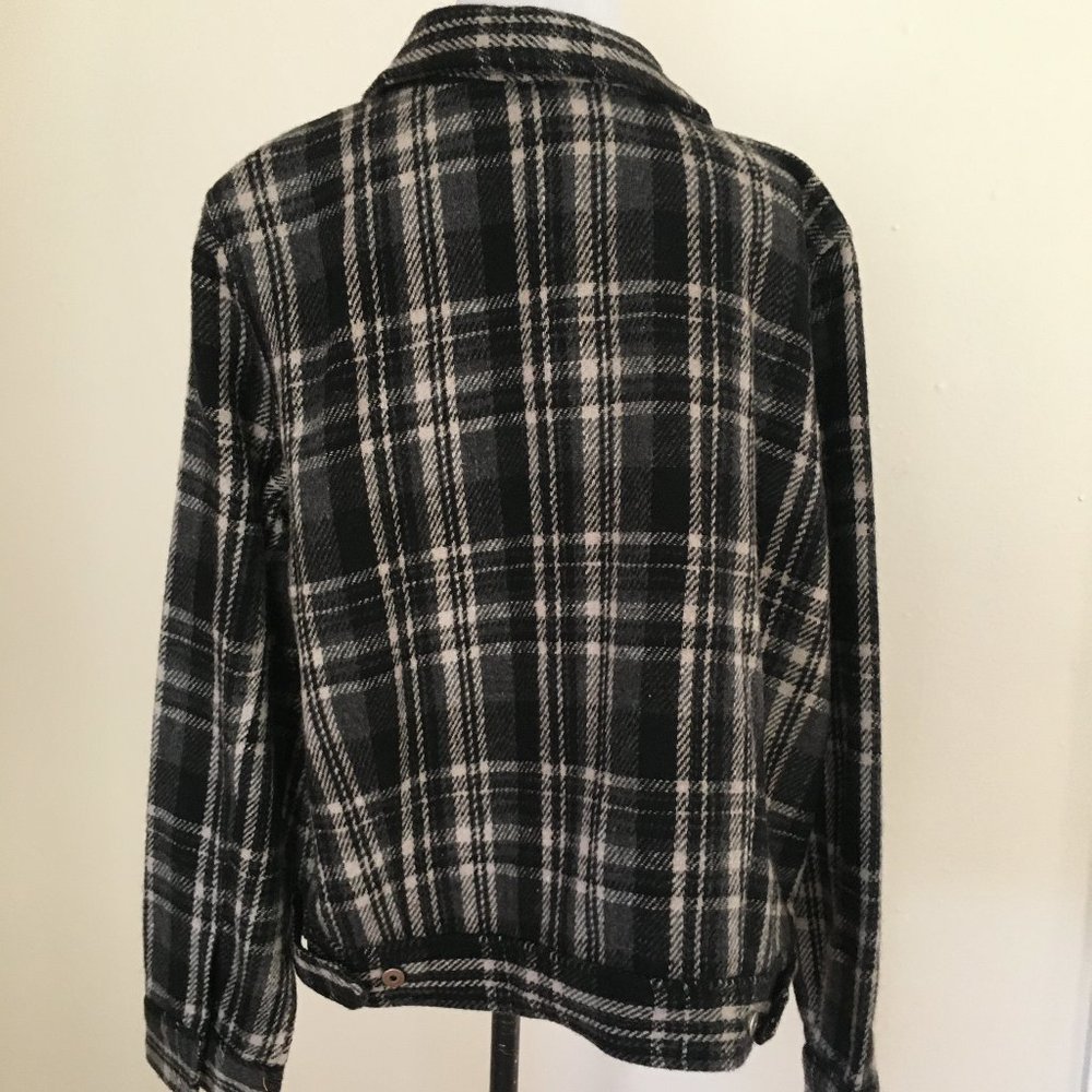 Jacket 70% Wool Lined Brown / Beige . . - image 7